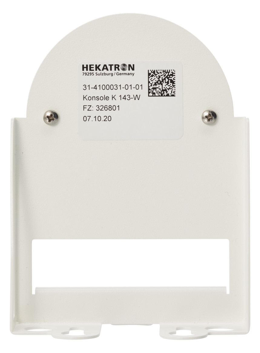 1St. Hekatron Konsole für Monatge K 143-W direkt auf Türzarge 31-4100031-01-01