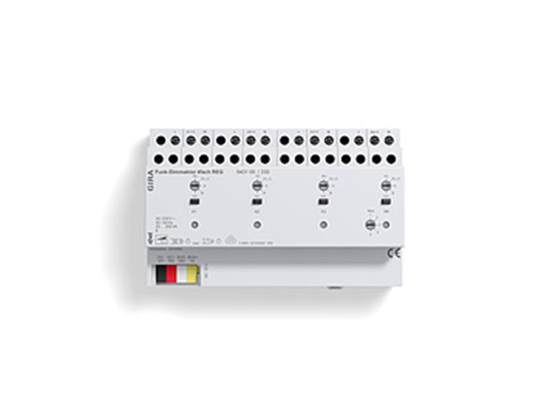 1St. Gira 543100 Funk Dimmaktor 4fach REG eNet