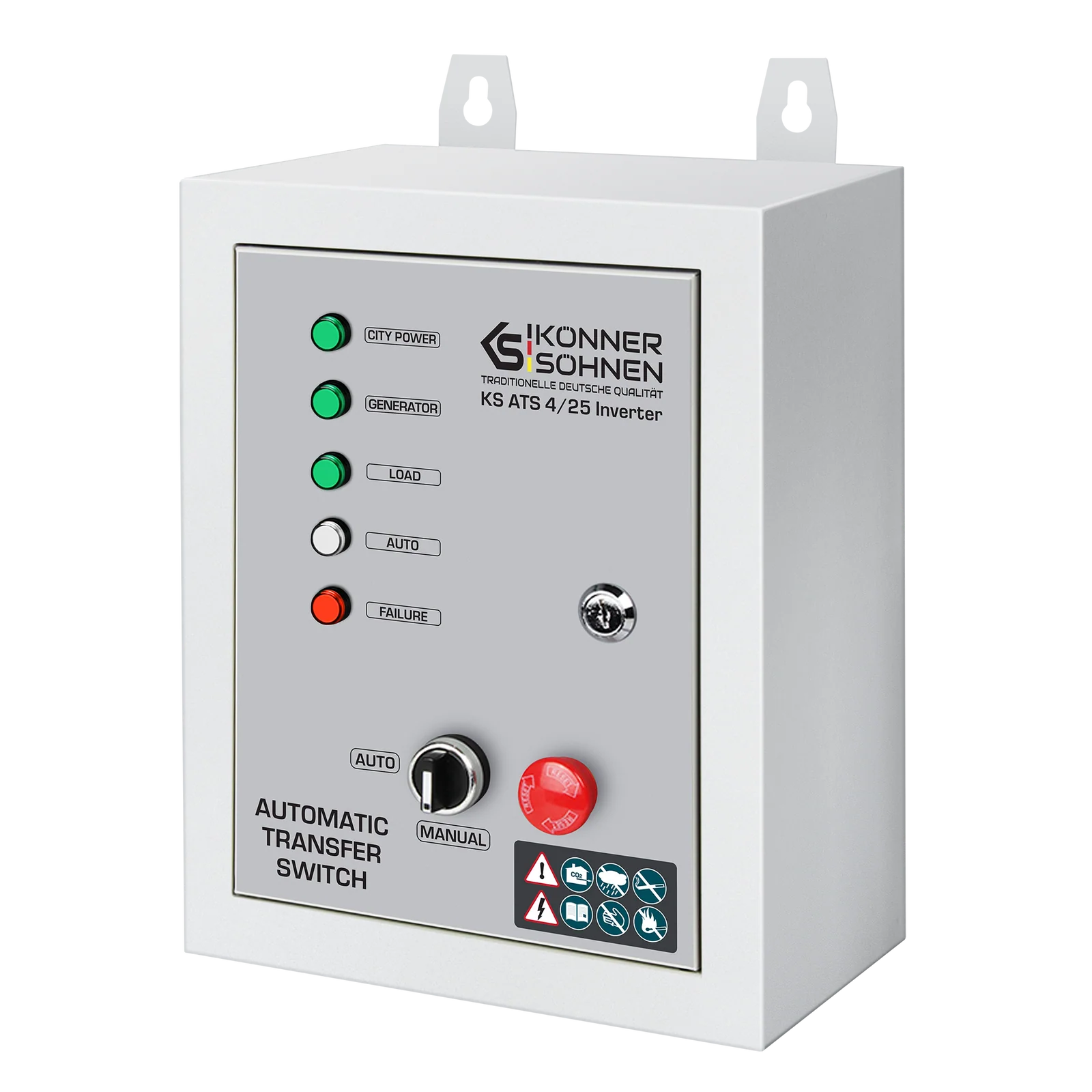 1St. Könner & Söhnen KSATS4/25Inverter ATS-Einheit KS ATS 4/25 Inverter 1St. Könner & Söhnen KSATS4/25Inverter ATS-Einheit KS ATS 4/25 Inverter