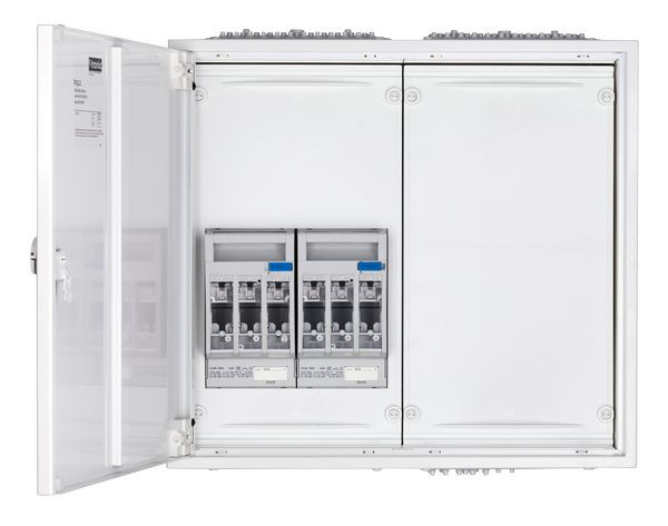 1St. F-Tronic NHV2T NH-Verteiler Trenner zweifach, H=500mm, B=550mm, T=165mm, IP31/43 7120670