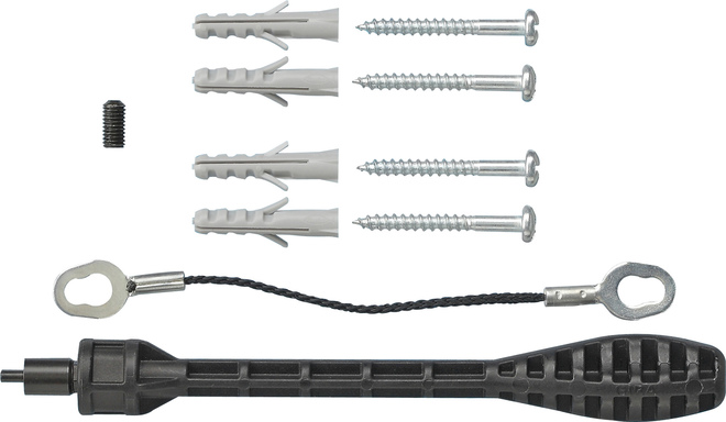 1St. Gira 856600 Befestig.set AP-Gehäuse System 106