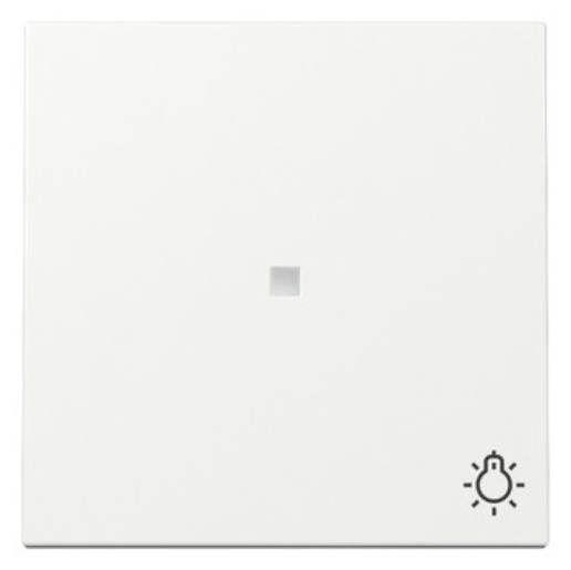 1St. Gira 367403 Wippe Kontrollfenster + Symbol Licht System 55 reinweiß glänzend