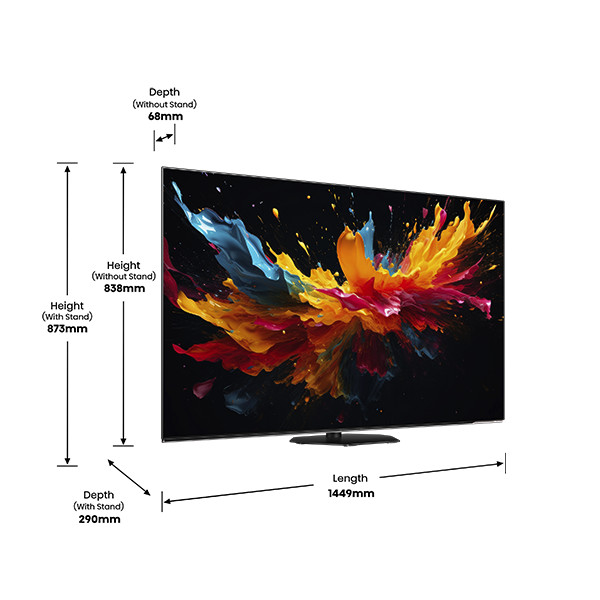 1St. HISENSE 65A85N 164cm OLED-TV UHD