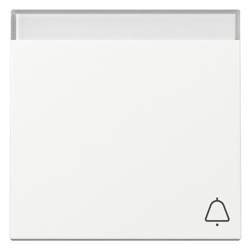 1St. Gira 367303 Wippe Symbol Klingel + BSF System 55 reinweiß glänzend