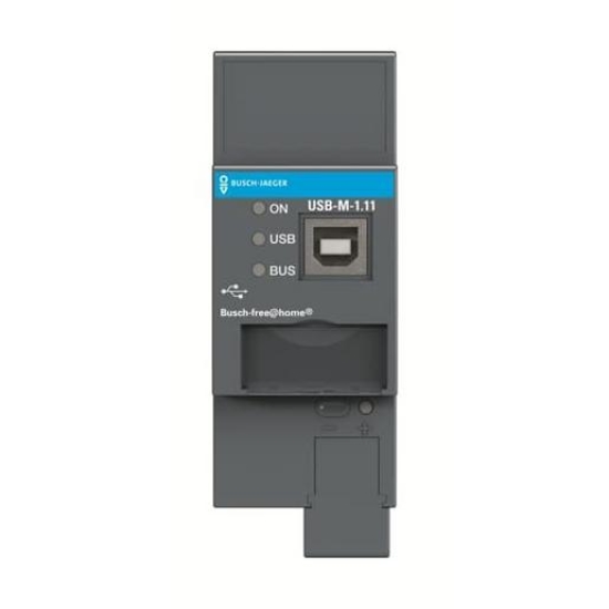 1St. Busch-Jaeger USB-M-1.11 USB-Schnittstelle, REG, BJE REG, BJE Grey 2CDG510013R0021