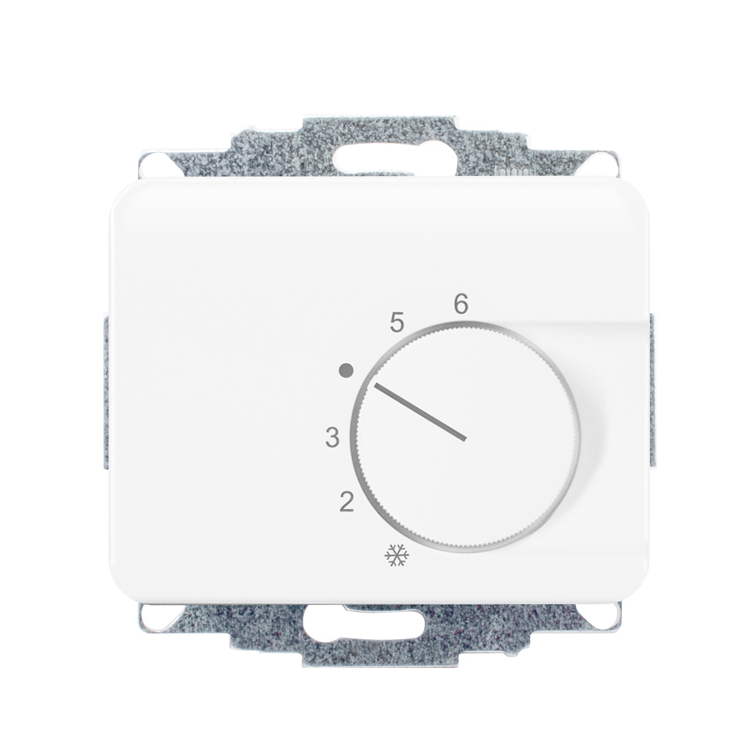 1St. Halmburger 1373 RTR-8110 (sg) Raumtemperaturregler 230 V u.P. Öffner studioweiß glänzend 1St. Halmburger 1384 RTR-8130 (sm) Raumtemperaturregler 24 V u.P. Öffner studioweiß matt