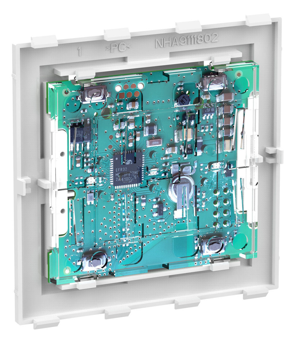 1St. Merten MEG5126-6000 Wiser Taster-Modul 2-fach System Design