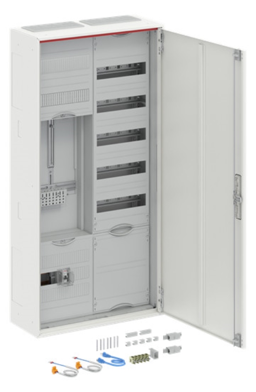 1St. Striebel & John DA27PB Komplettschrank, AP Dreipunkt, A27 1Z1V5A2 verkehrsweiß 2CPX054266R9999