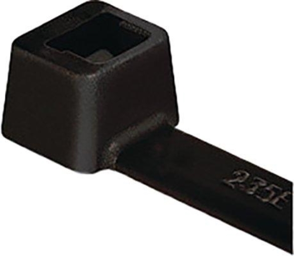 100St. Hellermann Tyton 111-01693 Kabelbinder 390x4,7 T80L schwarz 100 ST