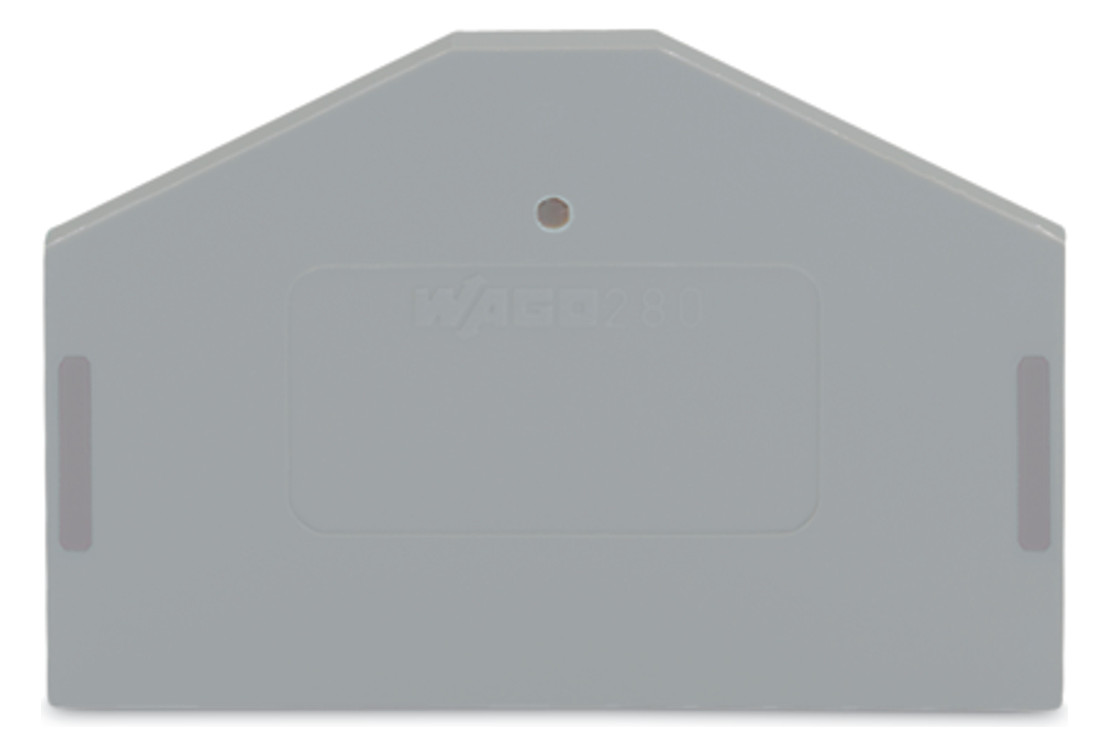 25St. Wago 280-312 Abschluss- und Zwischenplatte 2,5 mm dick