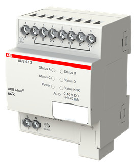 1St. ABB AA/S4.1.2 Analogaktor 4-fach 0-10V 0-20mA REG 1St. ABB AA/S4.1.2 Analogaktor 4-fach 0-10V 0-20mA REG