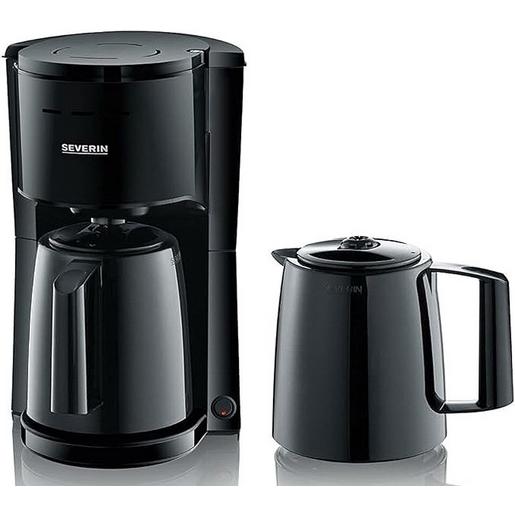 1St. Severin KA9307 Filterkaffeemaschine mit 2 Thermokannen,