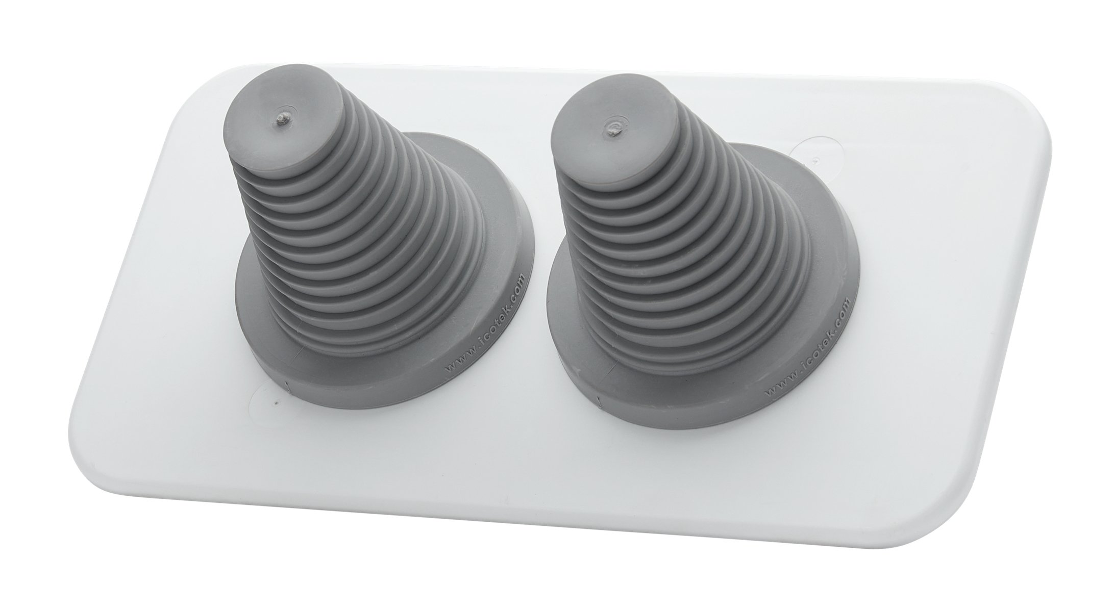 1St. F-Tronic ZSKEF2M63 Kabeleinführungsflansch 2xM63, ZSKEF2M63 7110672