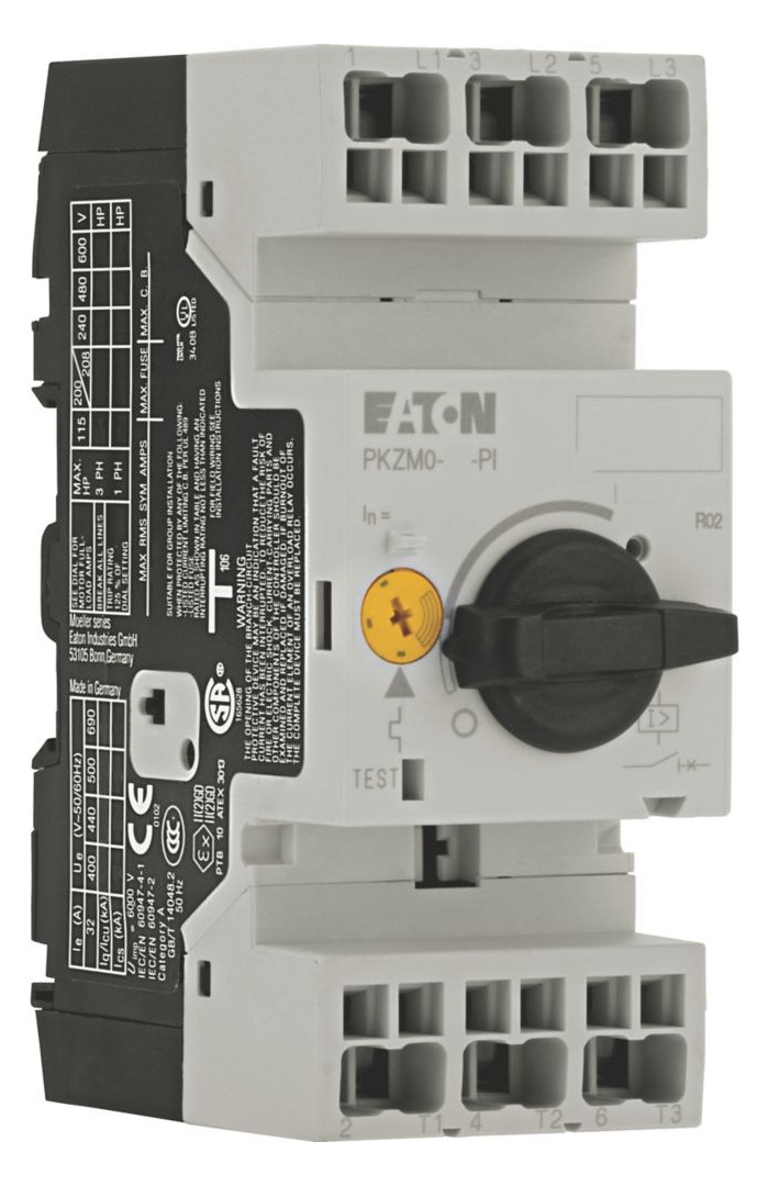 1St. Eaton PKZM0-0,4-PI 199150 Motorschutzschalter 0,09 kW 0,25-0,4A Push-in-Klemmen