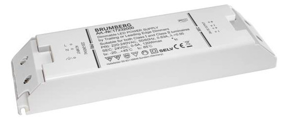 1St.Brumberg 17232000 LED-Netzgerät 12-120 W, 24 V DC, IP20,,I