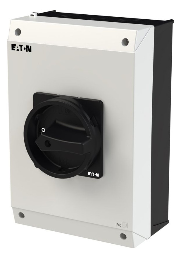1St. EATON P3-63/I4/SVB-SW 207344 Hauptschalter 63A Aufbau 3p HALT-Fkt in