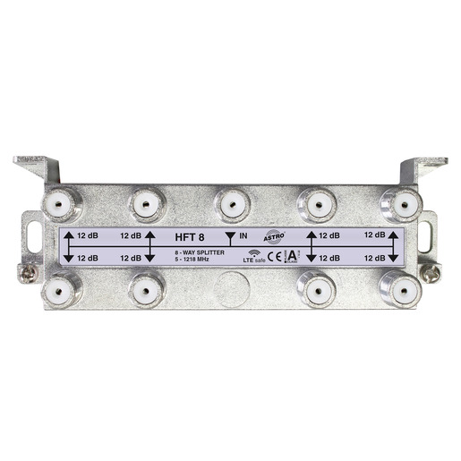 1St. Astro HFT 8 Verteiler 8-fach 5 - 1218 MHz 1St. Astro HFT 8 Verteiler 8-fach 5 - 1218 MHz...