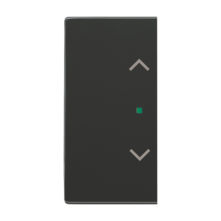 1St. Busch-Jaeger 6232-20-81 Wippe, 2-fach links/rechts, mit Symbol Jalousie Busch-free@home anthrazit