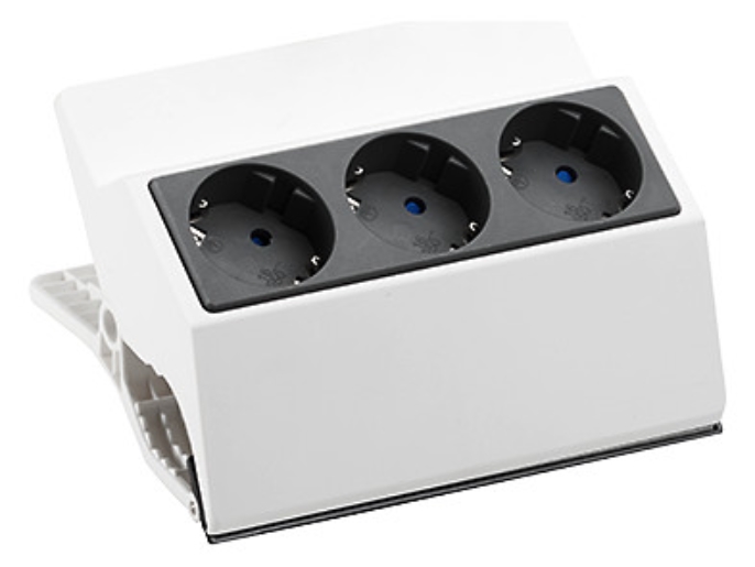 1St. Bachmann 500.000 PEGGY 3xCEE7/3 Weiss 3,0m CEE7/7