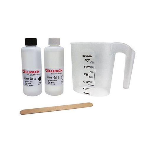 1St. Cellpack 335121 2-Komponenten-Gel zum Vergiessen von Abzweig -und Anschlussdosen POWER GEL/1000ml