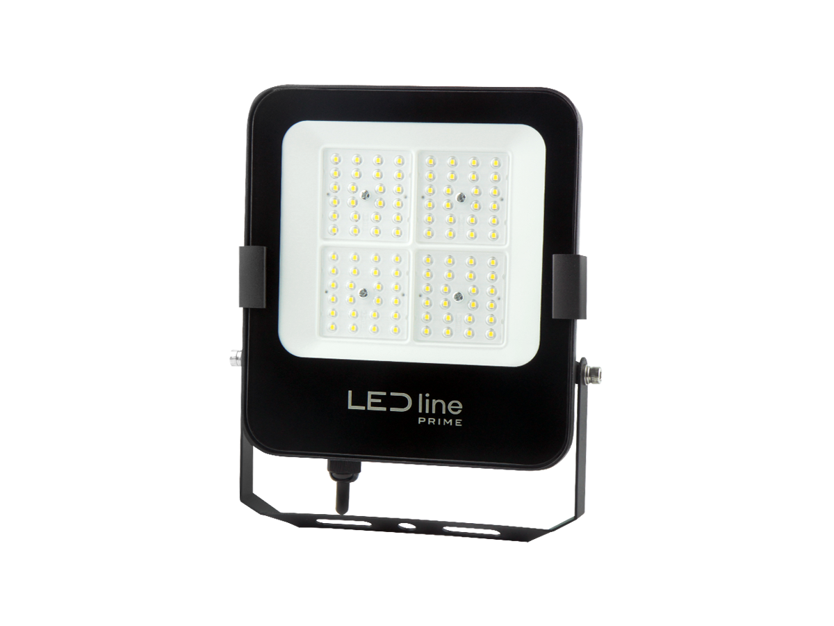 1St. LED line PRIME 202443 Flutlicht FLOODLIGHT 4000K 50W 7000lm T2 IP66 PRIME