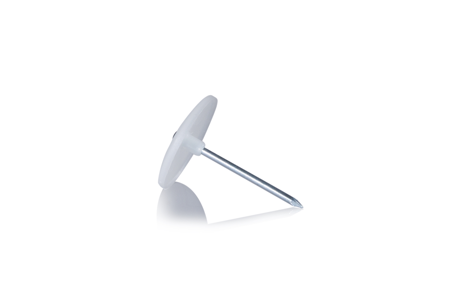 100St. F-Tronic NS28/240 Nagelscheibe m. Stahlnagel, Ø 28mm, Nagel 2x40mm, NS28/240 7440002