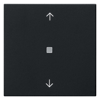 1St. Gira KNX RF Bedienaufs.1f Pfeile 5105005 System 55 Schwarz m