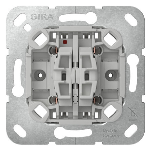 1St. Gira 387900 Wipp-Jal.schalter o.Kr. Einsatz