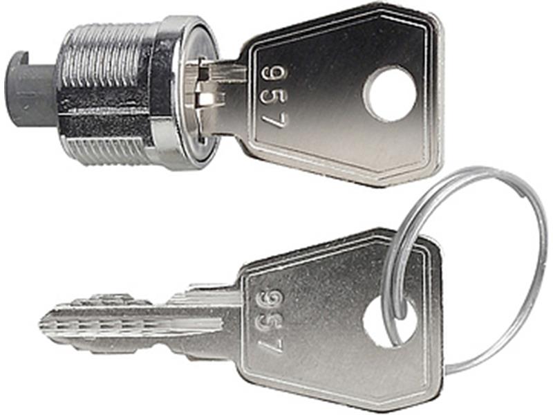 1St. Gira 144400 Schloss + 2 Schlüssel TX_44