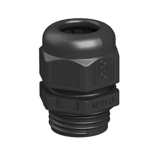 100St. OBO Bettermann V-TEC VM32 SW Kabelverschraubung vollmetrisch M32