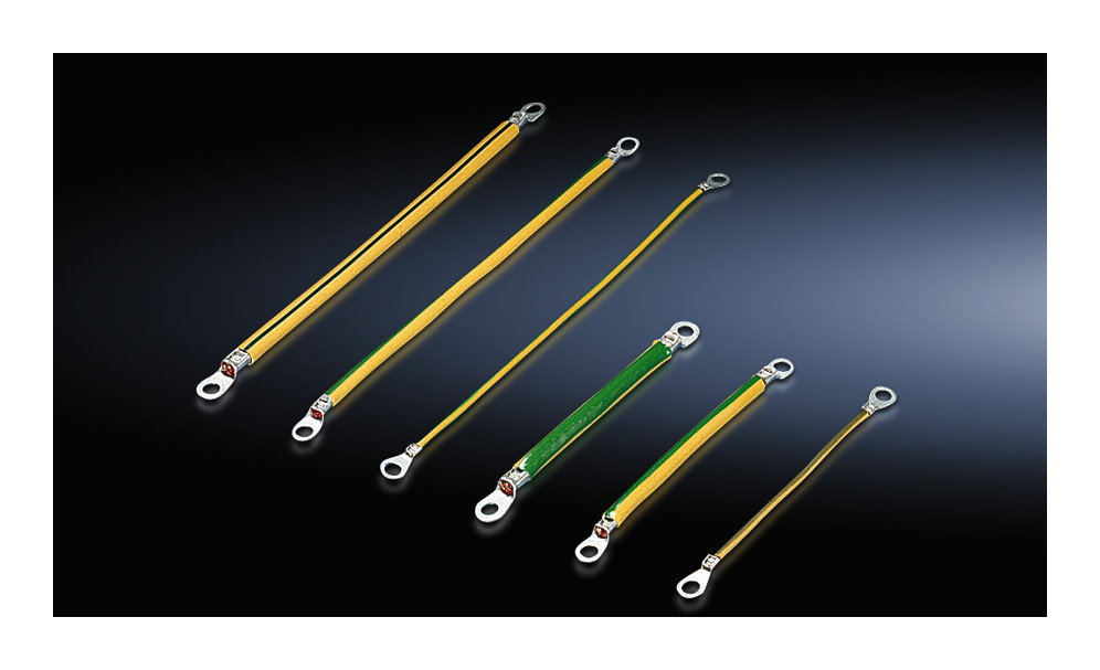 1St. Rittal SZ 2565.000 Erdungsbänder M8-M8, Querschnitt 16mm², Länge 170 mm, Preis per VPE, V 2565000 1St. Rittal SZ 2568.000 Erdungsband Querschnitt=16 mm2, Preis per VPE, VPE = 5 Stück