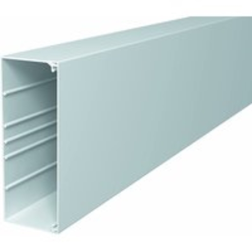 2m OBO Bettermann WDK80210rw 6191312 reinweiß Kabelkanal 80x210