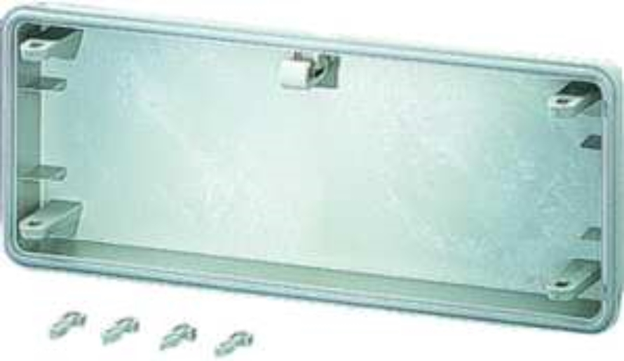 1St. Hensel Mi FP 20 Anbauflansch, ohne Vorpressungen, Nutzfläche 215x88 mm 2000313 MiFP20