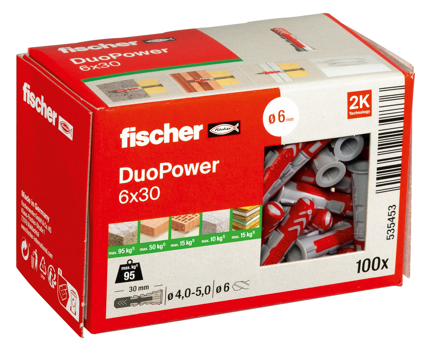 100St. Fischer 535453 DuoPower 6x30 LD