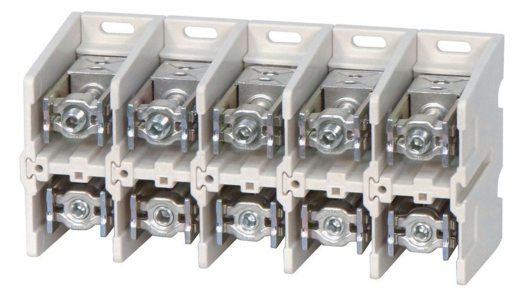 1St. Eaton 044001 Anschlussklemme, 400A, 5p, flach/rund K240/5