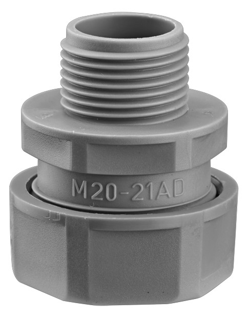 25St. Flexa USK-P AD36-PG29 Kunststoffver-schraubung Polypropylen gr