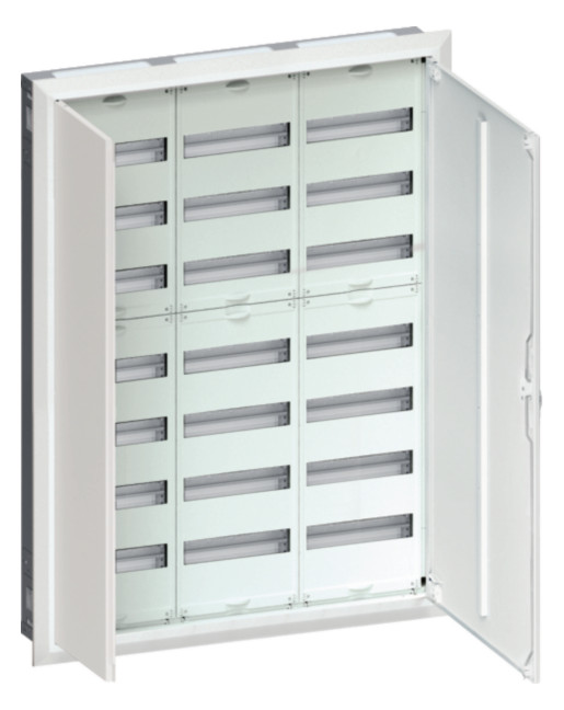 1St. Hager FWU73S Feldverteiler UP, 3x7 Reihen mit univers