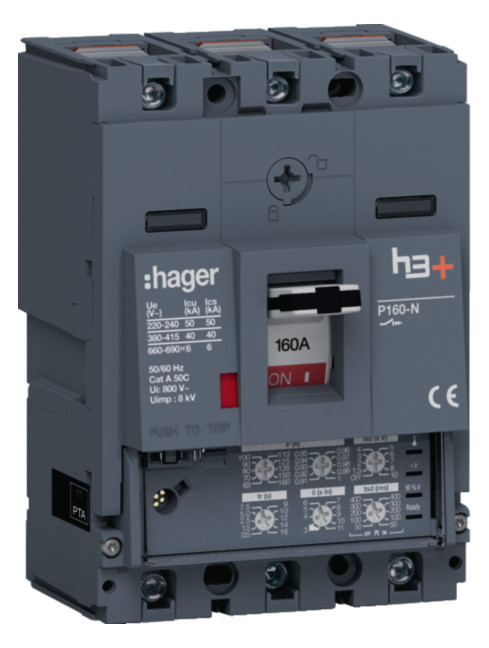 1St. Hager HNS160JC Leistungssch. h3+ P160 LSI 3x160A 40kA