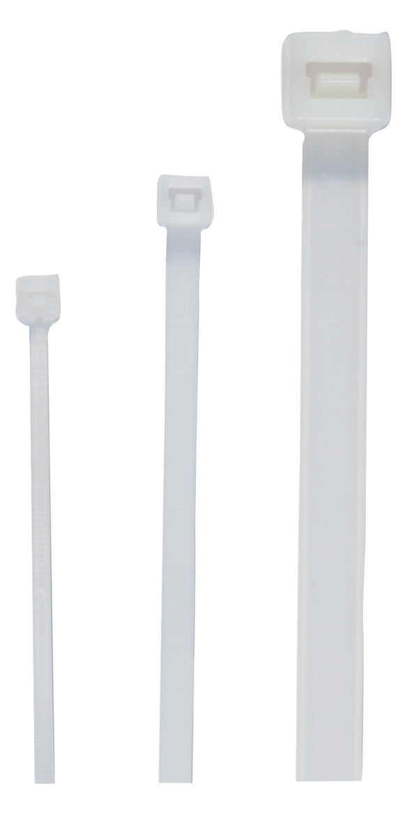 100St. Cimco 181390 Kabelbinder, naturfarbig, BxL 9,0x780 mm, 100 Stück