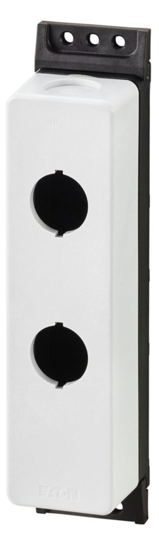 1St. Eaton 197232 Aufbaugehäuse, flach, 2 Einbaustellen, M22 M22-FI2