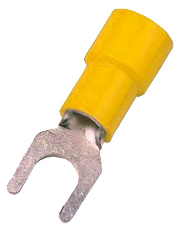 100St. INTERCABLE ICIQ66G Isolierter Quetschkabelschuh DIN 46237
