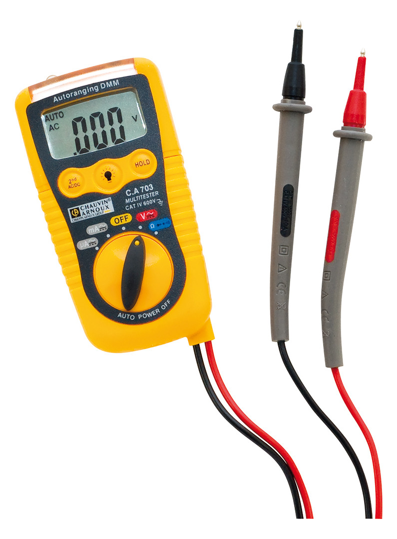 1St. Chauvin Arnoux P01191740Z C.A 703 Taschen-Multimeter