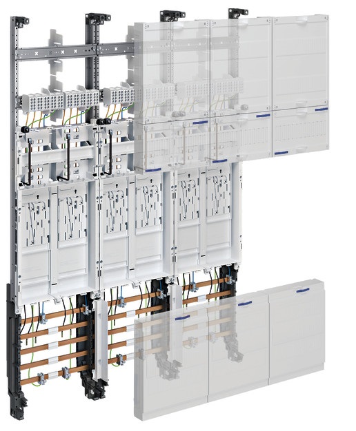 1St. Hager ZL3EF16N KF, universZ, 1050mm, 6ZP, 3-feld