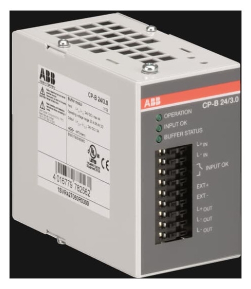 1St. ABB CP-B 24/3.0 Puffermodul 24 V / 3 A, Energiespeicher 1000 Ws 1SVR427060R0300