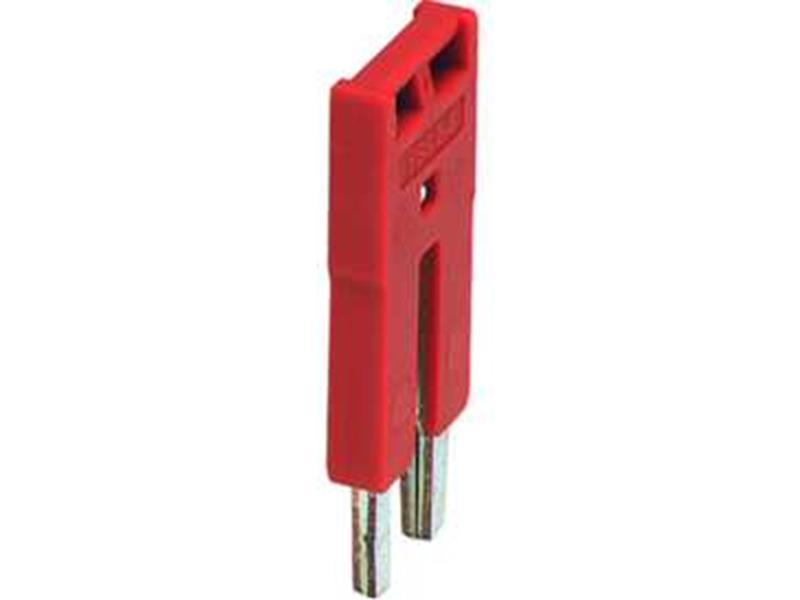 50St. Phoenix FBS 2-6 Steckbrücke Rastermaß: 6,2mm B=10,7mm Polzahl: 2 rot 3030336...