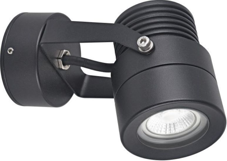 1St. LCD 5119 Wandlstrahler sw. Floatglas