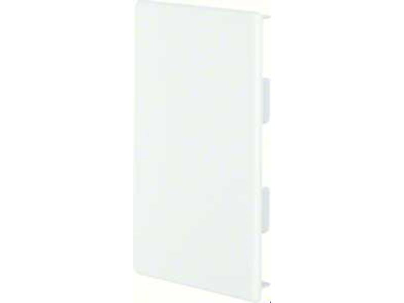 1St. Hager L23539010 Endstück PVC zu BR 85x130mm reinweiß