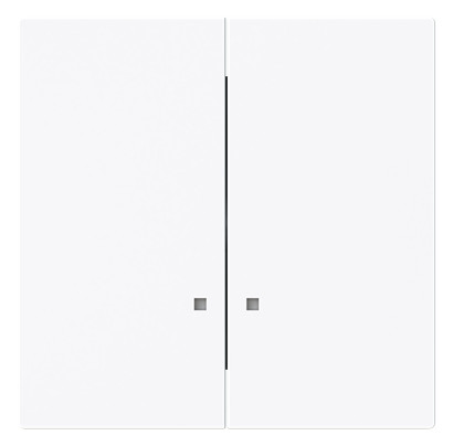 1St. Busch-Jaeger 1785 K-44G Wippe mit kleiner transparenter Kalotte für Schalter/Taster, zweiteilige Wippe studioweiß - Busch-art linear® studioweiß 2CKA001751A3305