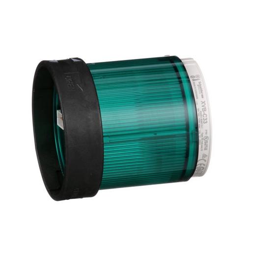 1St. Schneider Electric XVBC33 Leuchtelement, Dauerlicht, grün, max. 250 V