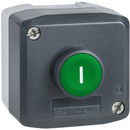 1St. Schneider Electric XALD102E Aufbaugehäuse XAL-D, Funktion Start oder Stop, 1S+1Ö